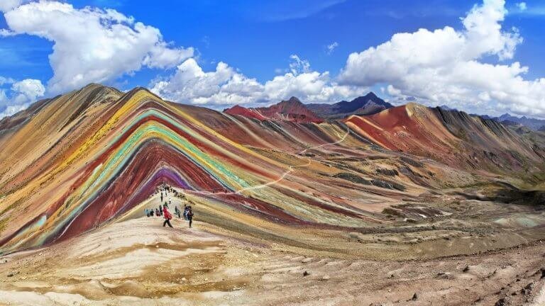 Montana de Colores Vinicunca Perú viajeros Chilenos