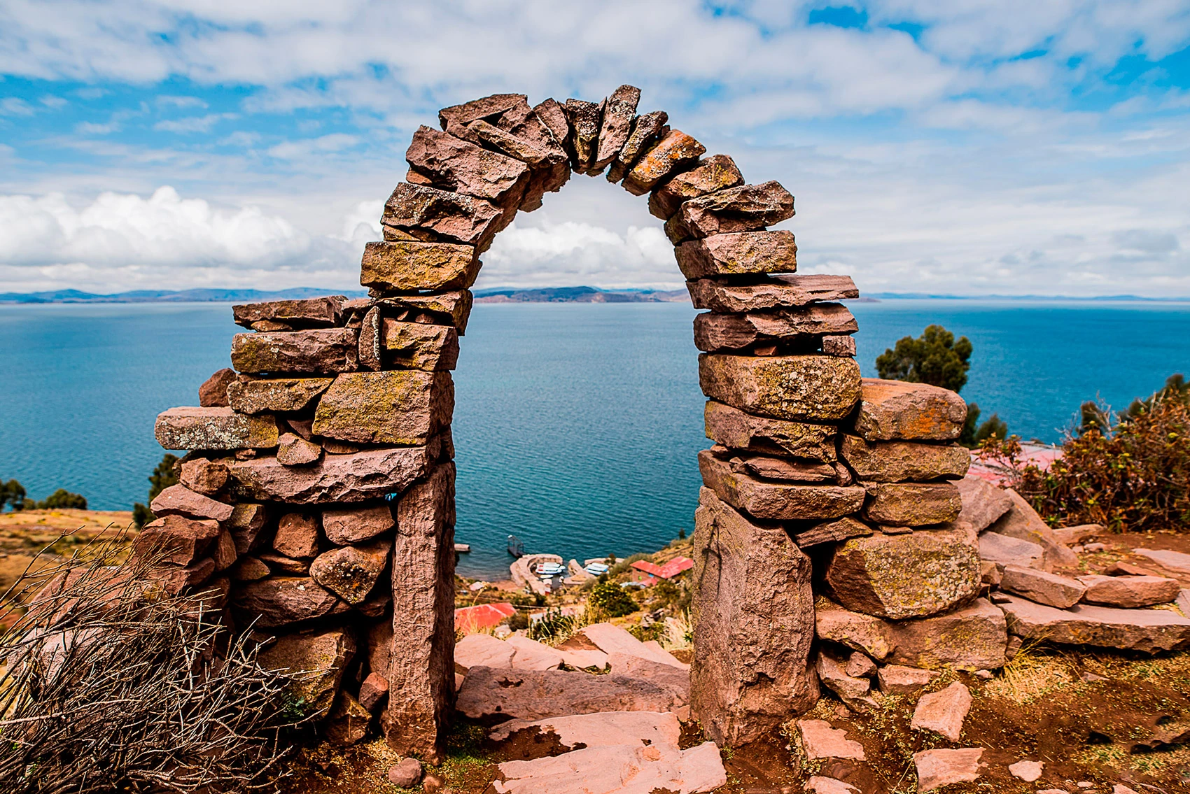 Machupicchu con Lago Titicaca